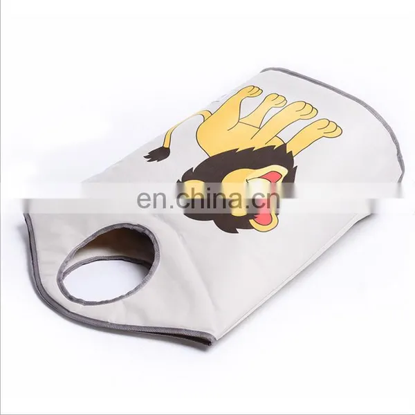 High Quality Kids Room Portable Toy Storage Bag, Washable and Clean Easy. Cartoon Design Laundry Bag photo-5