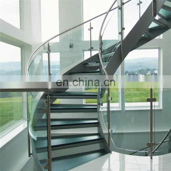 High Quality 10mm Clear Tempered Glass Stairway Factory photo-4