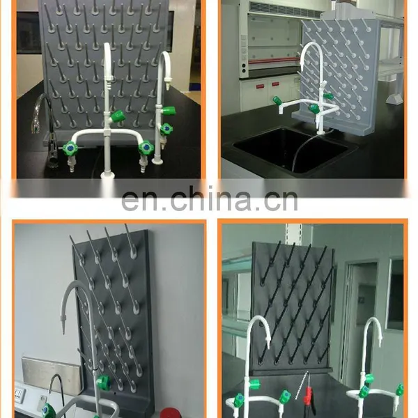 Laboratory Glassware Drain Dry Rack For Lab PP Equipment photo-5