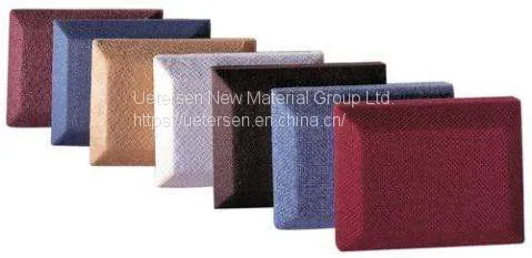Hot Selling Hight Quality Sound Absorbing Material Fabric Sound-absorbing Glass Wool Board photo-2