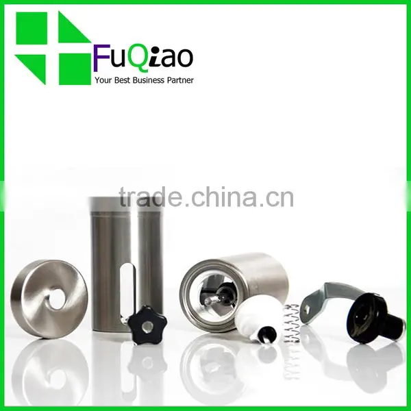 Trade Assurance Ceramic Burr Manual Stainless Steel Commercial Coffee Grinder With Scoop Quality Choice photo-2