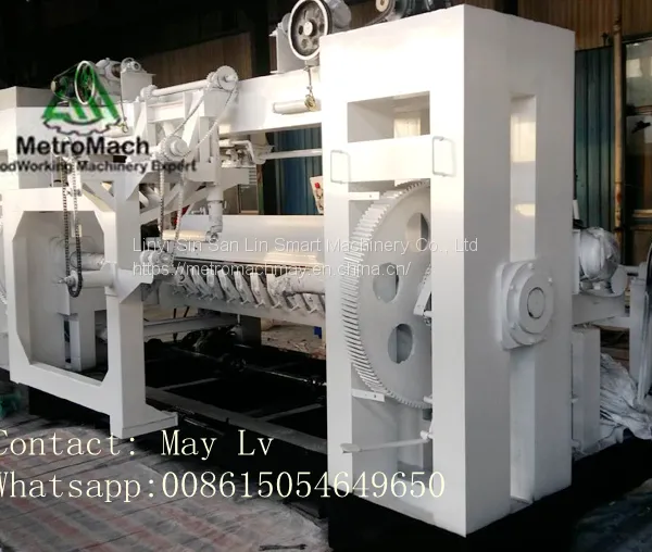 8ft Vertical Wood Veneer Spindle Peeling Peeler Machine for Making Plywood photo-2