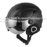 Ski Helmet With Visor