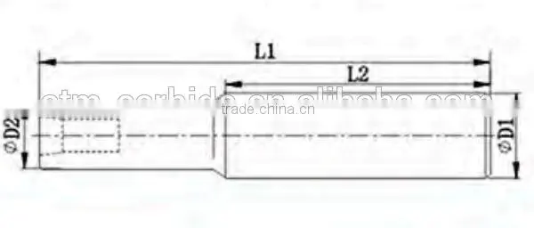Tungsten Carbide Cutter Shank photo-2