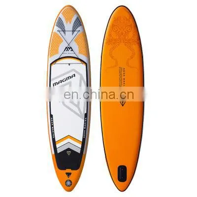 Aqua Marina 330*81*15cm Stand-Up Magma Paddle Board With Pedal Control Inflatable Sup Paddle Board