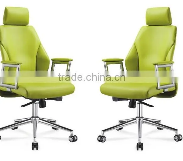 Oupusen 2016 PU Office Green Executive Chair photo-2