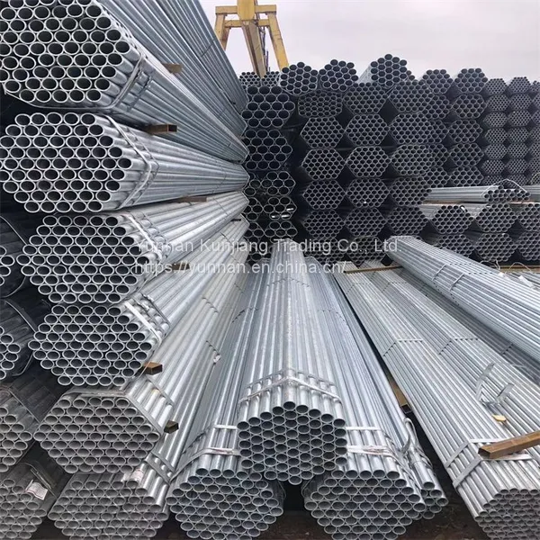 Yunnan Galvanized Steel Pipe Wholesale Q235 Hot Dip Galvanized Steel Pipe Greenhouse Vegetable Steel Pipe Specifications Are Complete