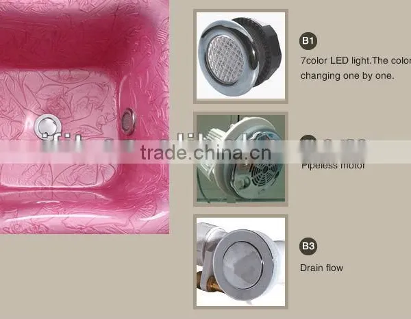 Salon Manicure Massage Nail Spa Pedicure Chair photo-5