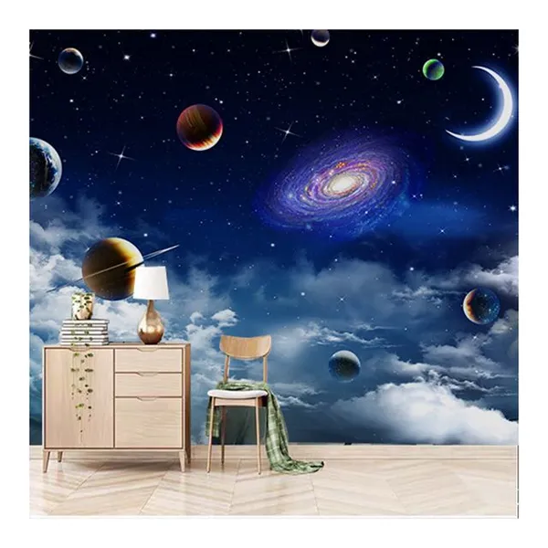 Interior 3D Designs Wall Murals Home Mural Wallpaper Decor Background Wall Drop Ship photo-4