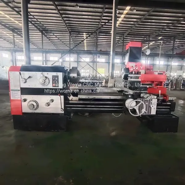 Латрек горизонтальный обычный CNC CW6163 Wal Mart обладает высокой мощностью резания и большой жесткостью
