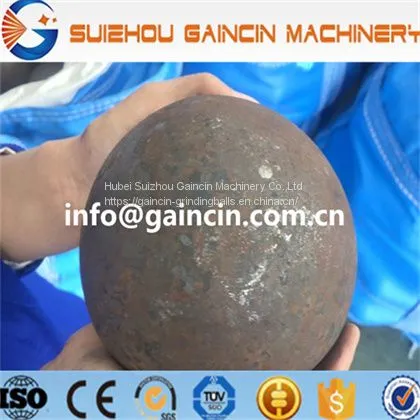 Forged Steel Mill Grinding Balls, Steel Forged Mill Media Balls, Grinding Media Balls for Mining Ores photo-2
