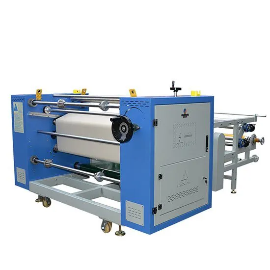 Oil Heating Roller Calendar Printing Machine photo-3