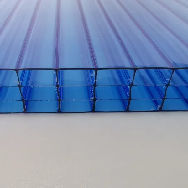 Polycarbonate Hollow Sheet，fourlayer PC Sheet,Honeycomb Polycarbonate photo-2