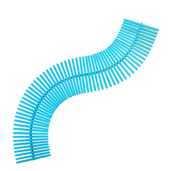 Anti-slip Hot Sale Swimming Pool Grilles Portable PP/ABS Plastic Overflow Pool Grating photo-2