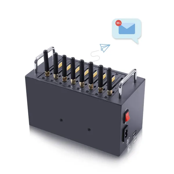 Rare 4G Lte Faster 8 Ports SMS Modem SMS Caster IMEI Change Bulk SMS Blaster Modem API SMPP Router USB Interface photo-4