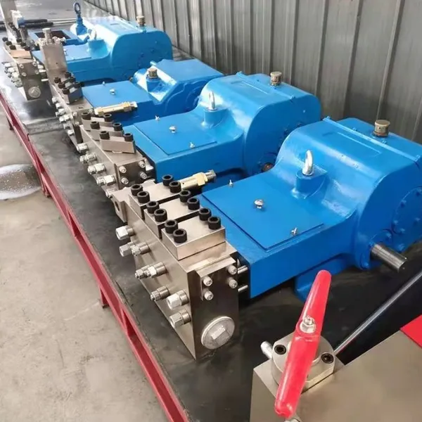 Diesel-Driven High Pressure Triplex Piston Pump