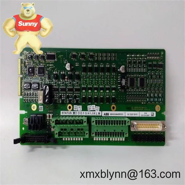 ABB GCD207B101 (3BHE024642R0101) – Gate Control/Driver Board for ABB High-Power Drive Systems