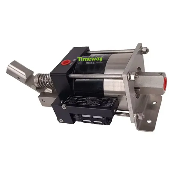 AHP03-1S-1 OEM Mini Air Driven Liquid Piston Pump Max 1500 PSI Pneumatic High Pressure Liquefied Gas Transportation photo-2