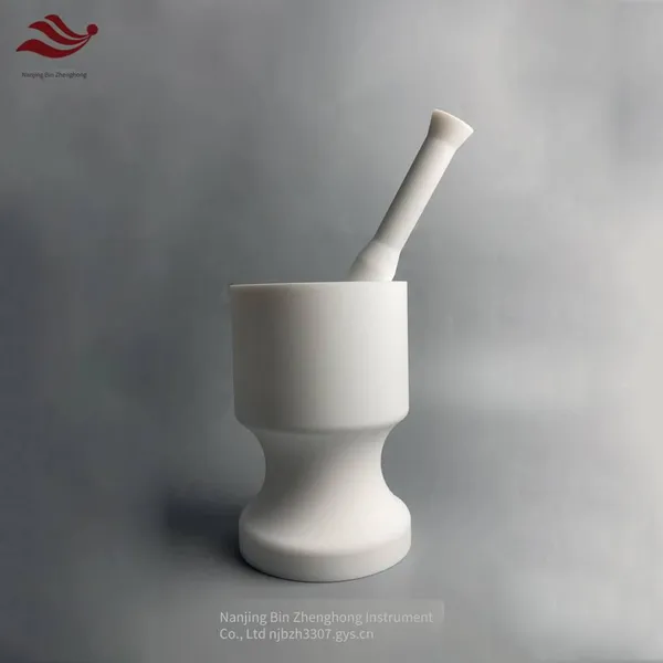 Polytetrafluoroethylene Mortar for Sample Pretreatment, Teflon Grinder, Corrosion-resistant Plastic Mashing Jar photo-2