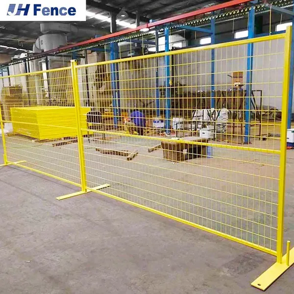 Canada Movable Galvanized Temporary Fence Panel/Welded Wire Temp Fence Temp Construction Fence