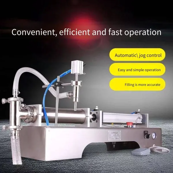 Universal Bedroom Large - Dose Liquid Filling Machine, Model dy - 2500, Single - Head Quantitative Mineral Water Filling Equipment, in Stock photo-3