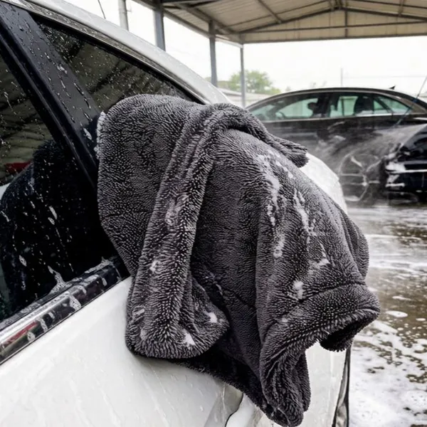 ENA Textiles 1800GSM Elite Twisted Loop Drying Towel - The Ultimate Scratch-Free Detailing Cloth