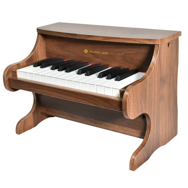 25-Key Kids Digital Piano – FSC MDF Wooden Piano for Early Music Education