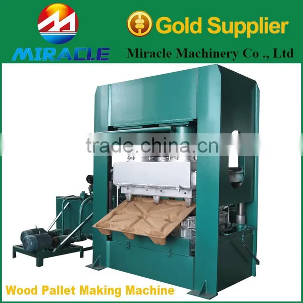 Top Sale Hydraulic Free Fumigation Wood Pallets Forming Machine photo-3