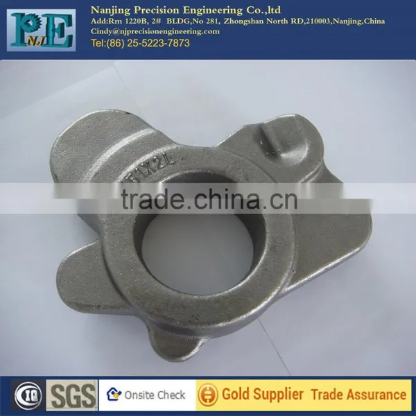 Custom China Good Quality Forged Steel Floor Standing Bracket photo-2