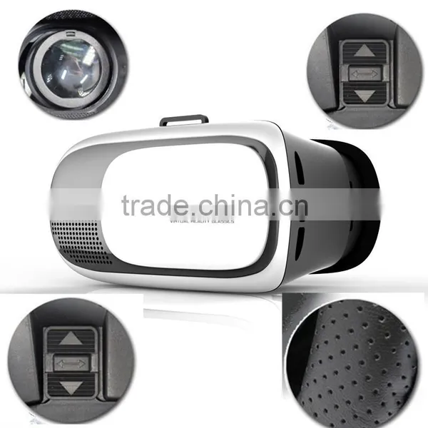 2016 New VR BOX 2.0 Version VR 3D Glasses Virtual Reality Glasses 100% Original 3D Video Game Glasses photo-3