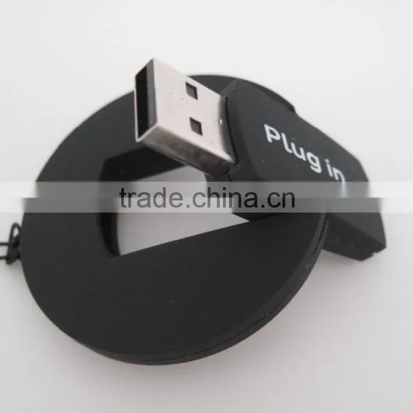 Round Shape Palstic Twist USB Stick 64b photo-3