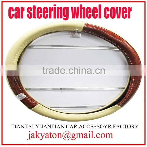 Car Steering Wheel Cover Car Accessories Steering Wheel Cover PU Car Steering Wheel Cover photo-5