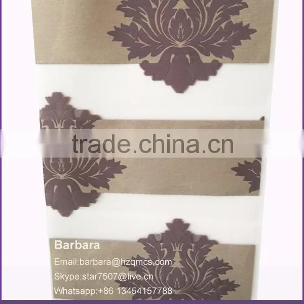 Home Decoration Modern Polyester Carved Flowers Zebra Roller Blind photo-5