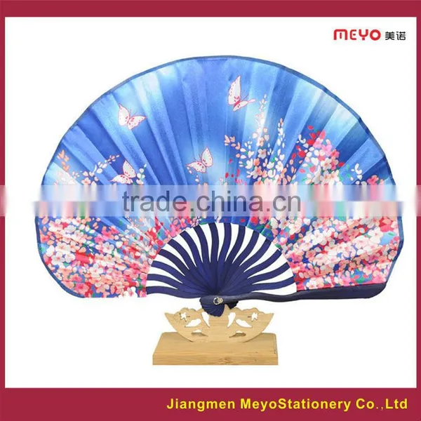 2015 Flower Fabric Hand Held Fan for Business Present Quality Choice photo-2