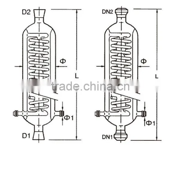 Laboratory Glass Graham Condenser photo-3