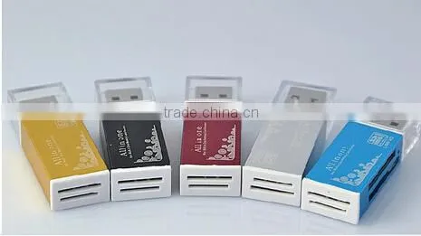 All in One Card Reader Multi in 1 Card Reader SDSDHC,MMCRS-MMC,TFMicroSD,MSMS PROMS DUO,M2 Card Reader photo-2