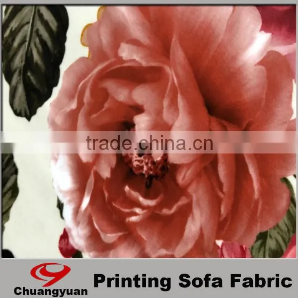 Rose Flower Fabric Print for Flower Girl Dress photo-3