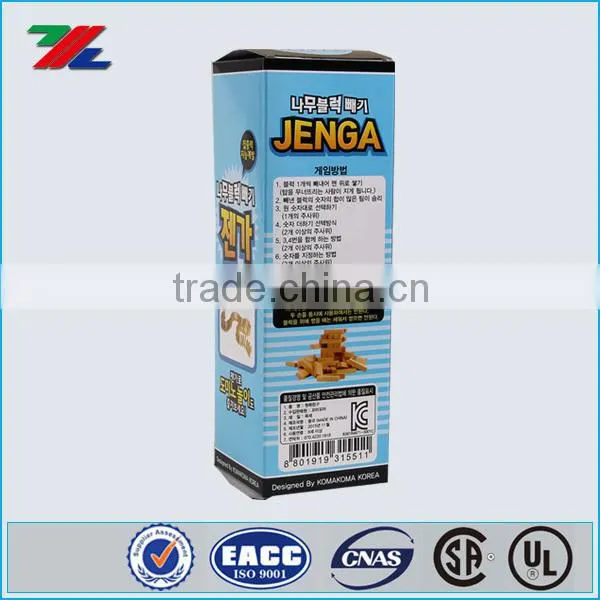 Custom Building Block Paper Boxes With Window and Logo photo-2