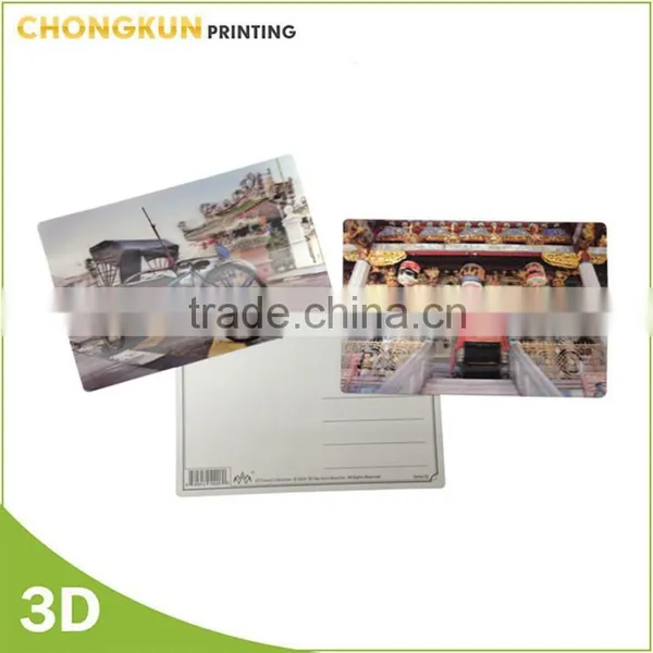 American Souvenir Gifts Custom Made 3D Printing Lenticular Postcard photo-2