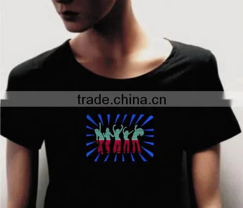 EL Shirts With Sound Active Panel photo-2