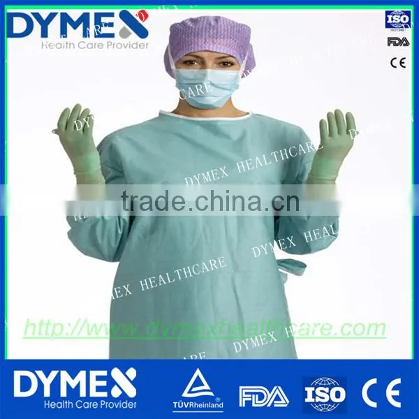 Critical Zone Reinforced Optional Sterile Disposable Gown Disposable Surgical Gown With Book Fold photo-4