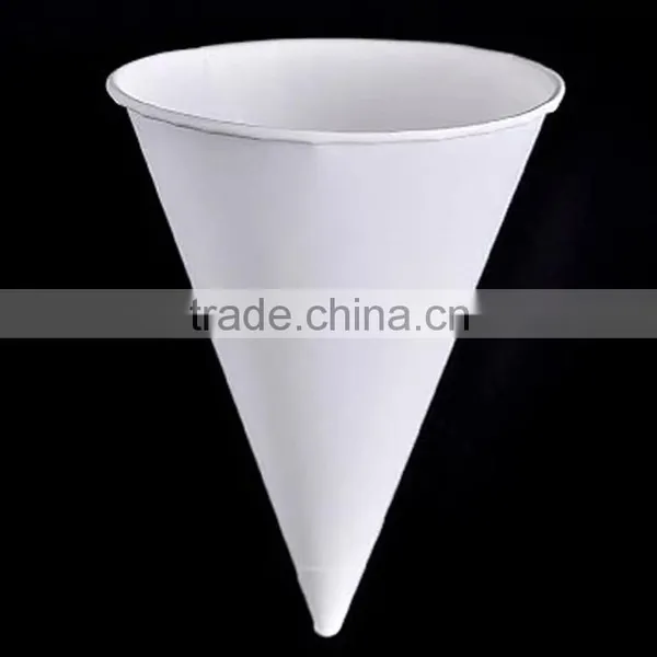 Factory Production White Disposable Cone Paper Cup photo-4