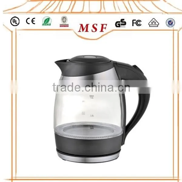 1.7L Color Changing Decor Electrical Glass Kettle photo-6