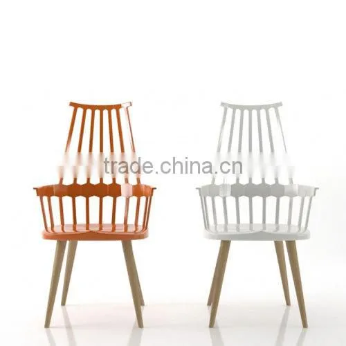 High Quality Wholesale PP Plastic Comback Chair photo-2