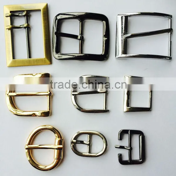 Custom Single Bar Slide Bar Metal Belt Buckle photo-2