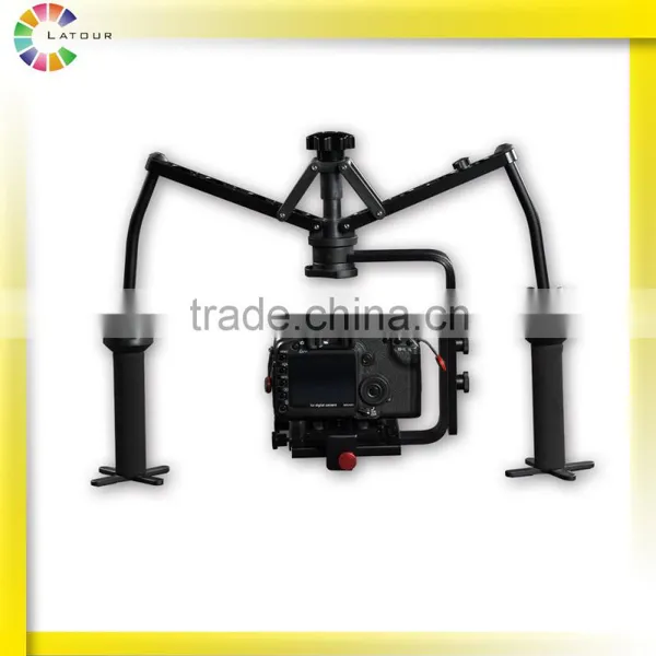 Huizhou Latoured Supplier High Stabilization Manufactory Professional 3 Axis Gimbal Dslr Stabilizer for Cameras Videos photo-4