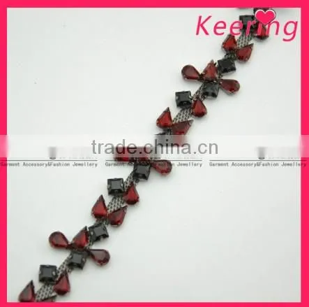 New Design Rhinestone Chain Trimming for Clothes Accessories WRC-092