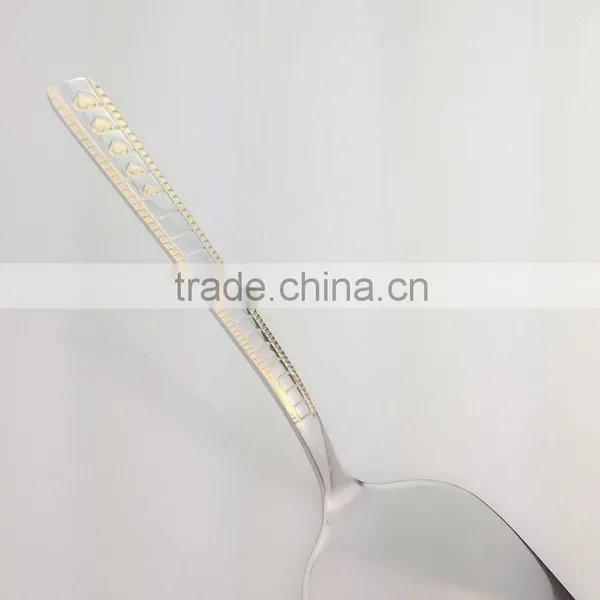 Junzhan Stainless Steel Cake Server Pizza Server Good Polish photo-2