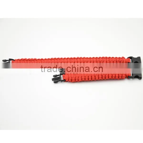 2016 Army Survival 550 Parachute Cord Bracelet With Plastic Buckle for Outdoor Survival photo-6