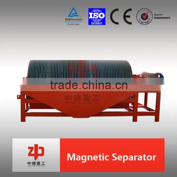 Magnetic Separator Machine / Dry Magnetic Drum Separator / Mining Magnetic Separator